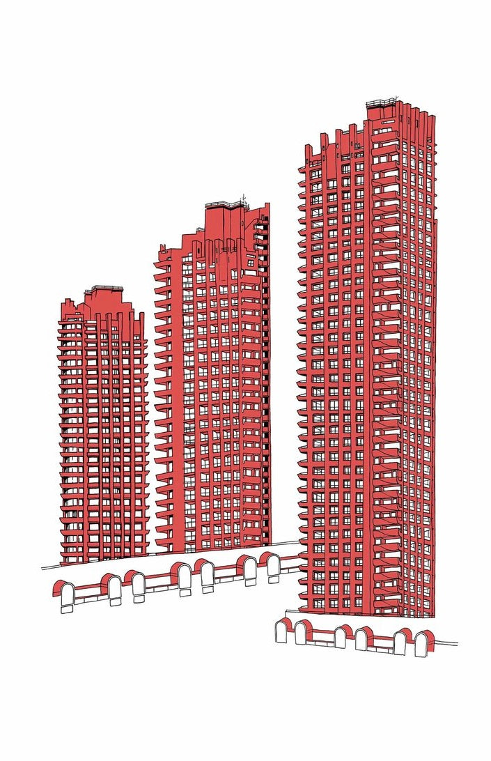 THREE BARBiCAN TOWERS