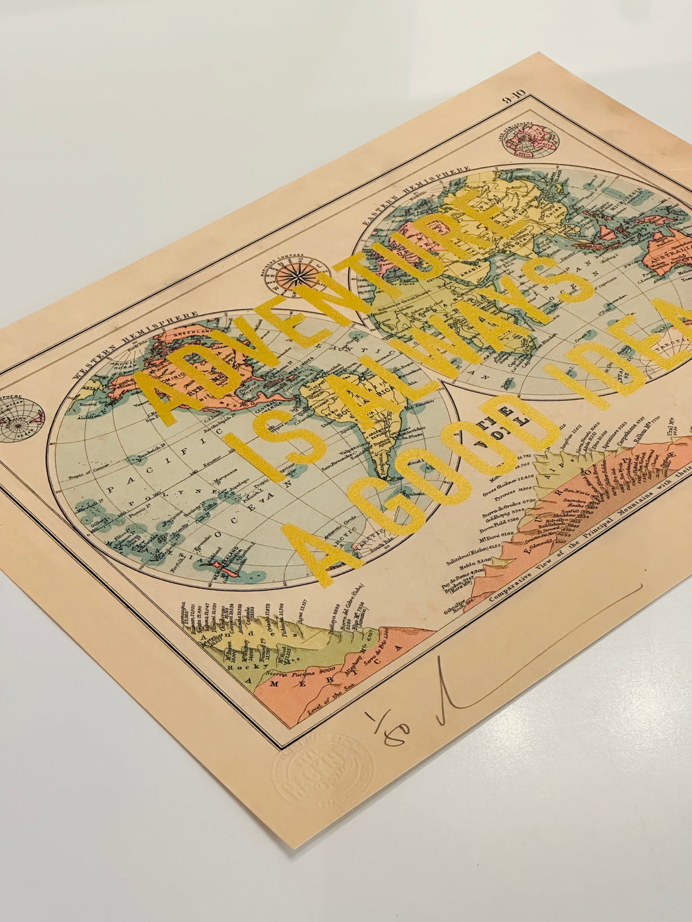 ADVENTURE iS ALWAYS A GOOD iDEA GOLD