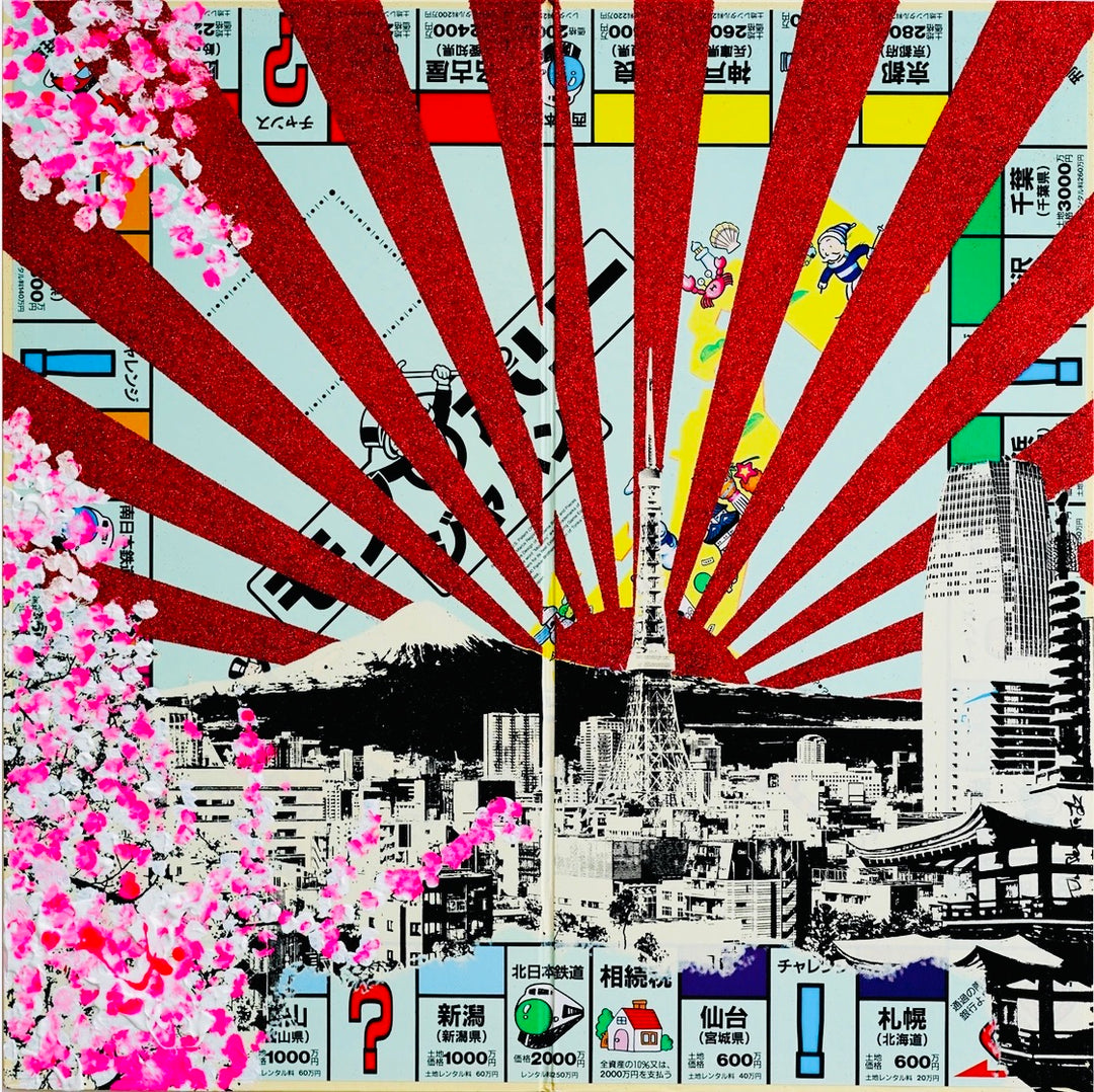 TOKYO BLOSSOMS: MONOPOLY BOARD