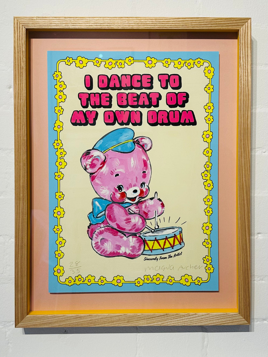 i DANCE TO THE BEAT OF MY OWN DRUM