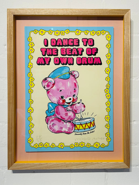 i DANCE TO THE BEAT OF MY OWN DRUM