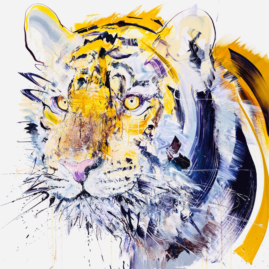 FRAMED - TiGER XL HANDFiNiSHED