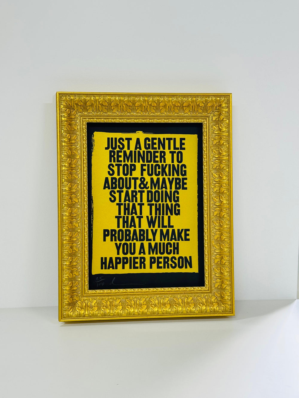 GENTLE REMiNDER - GOLD