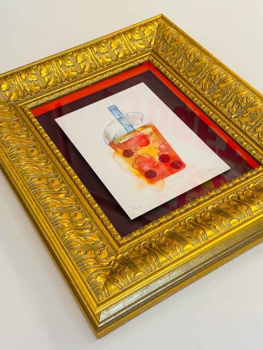 MiNi BUBBLE TEA (RED)