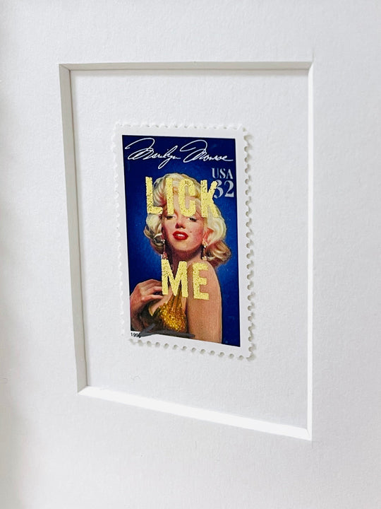 LiCK ME STAMP - GOLD