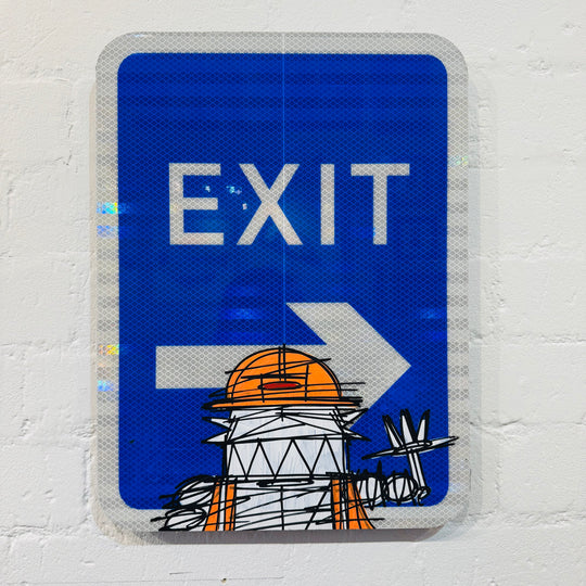 EXiT ROAD SiGN CONSTRUCTOR
