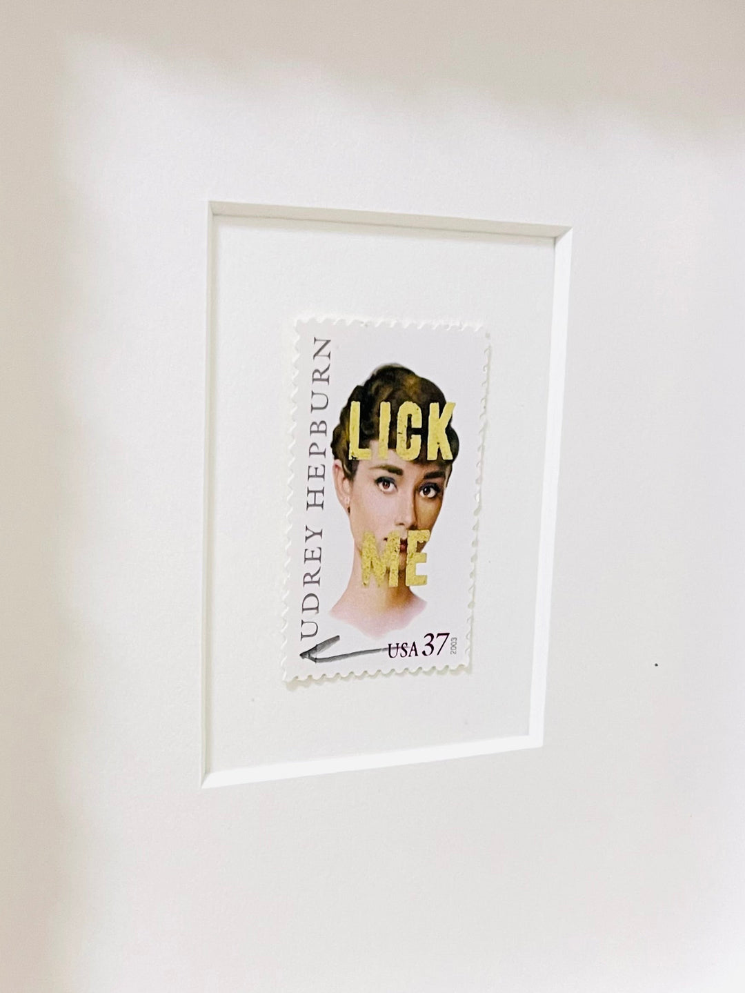 LiCK ME STAMP - GOLD