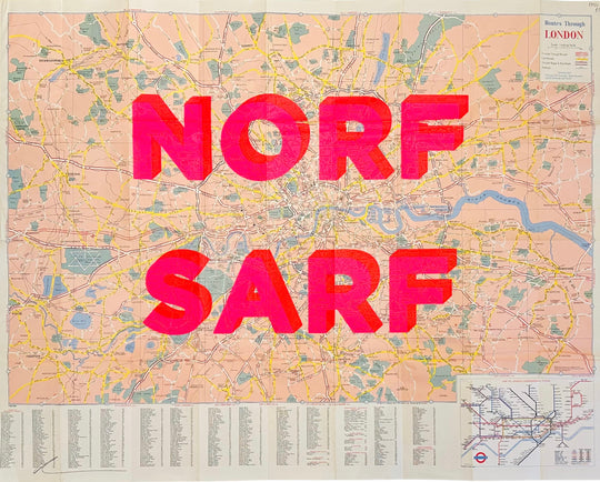 NORF SARF - ViNTAGE MAP