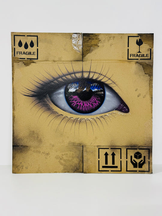 FRAGiLE - HAND FiNiSHED - PiNK