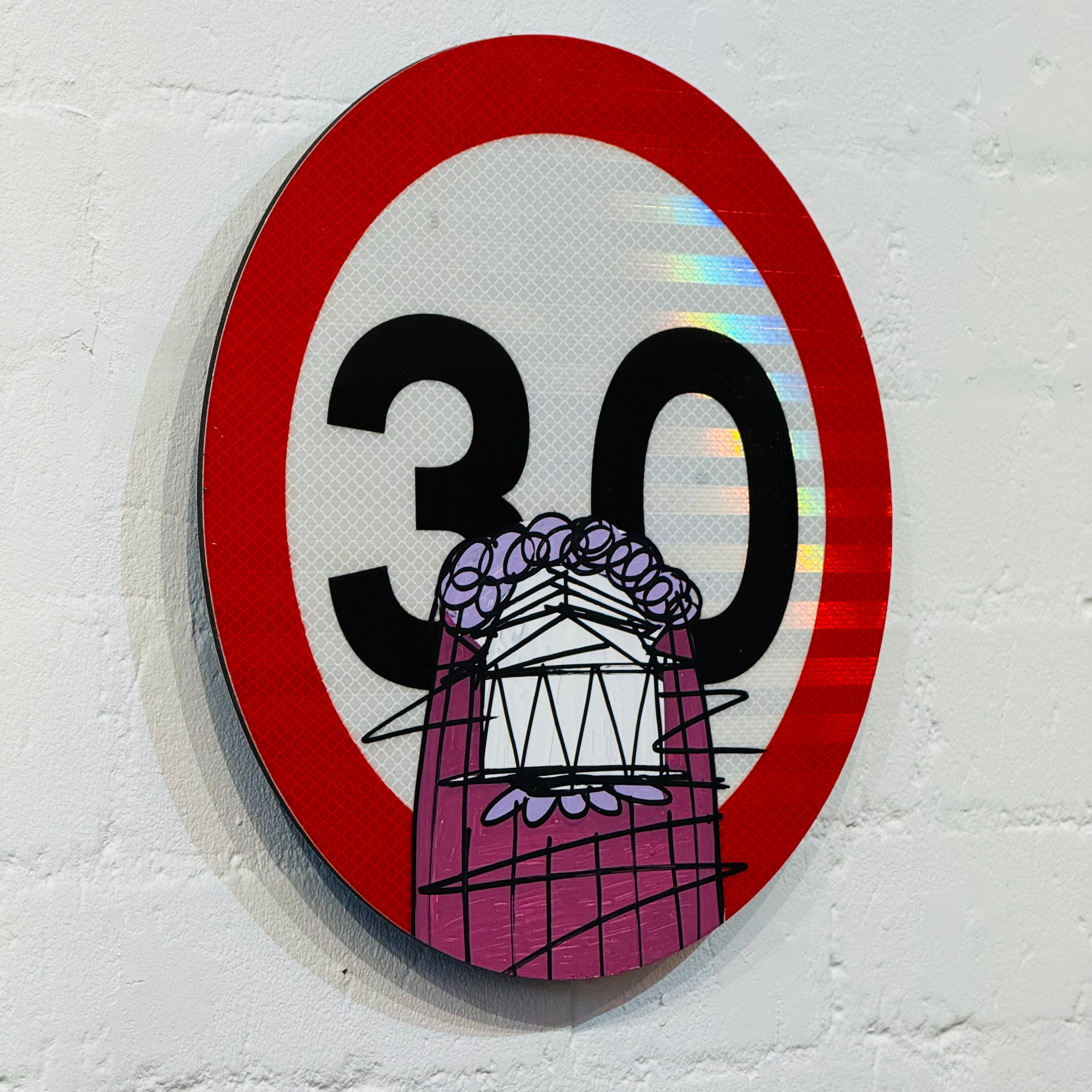 30 ROAD SiGN – EDiT. Greenwich