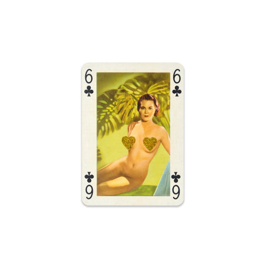 ViNTAGE AUSTRiAN PLAYiNG CARDS - GOLD GLiTTER