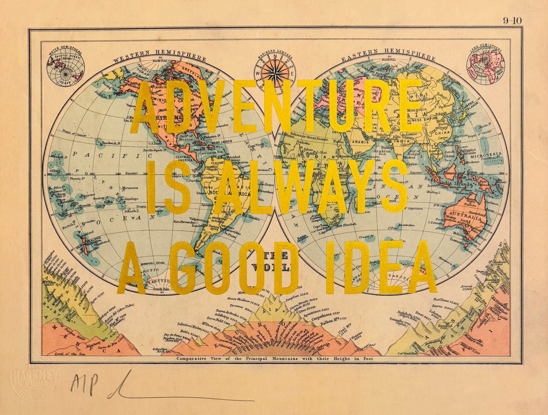 ADVENTURE iS ALWAYS A GOOD iDEA GOLD