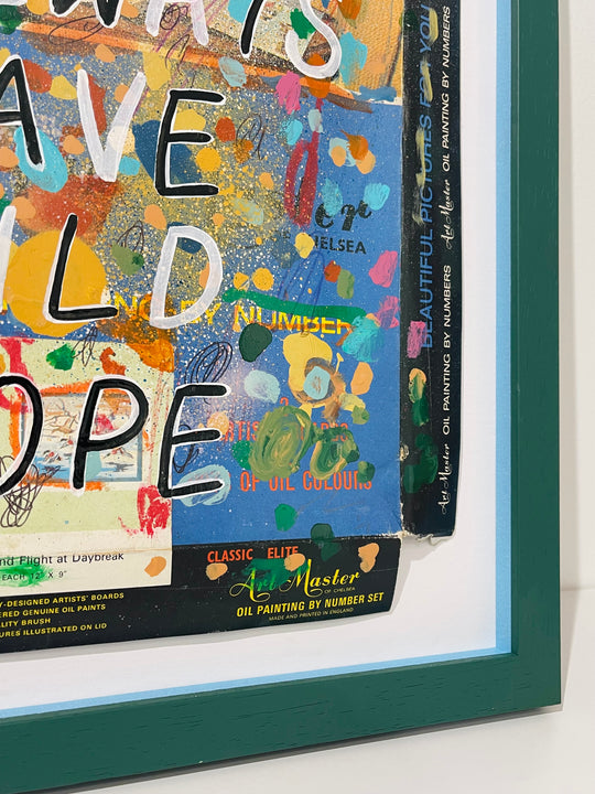 WE SHOULD ALWAYS HAVE WiLD HOPE