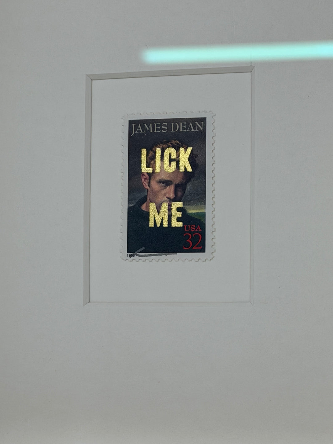 LiCK ME STAMP - GOLD
