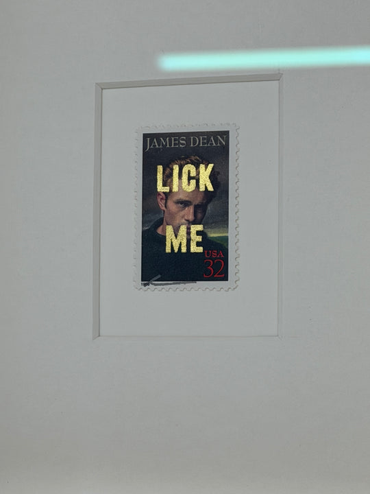 LiCK ME STAMP - GOLD