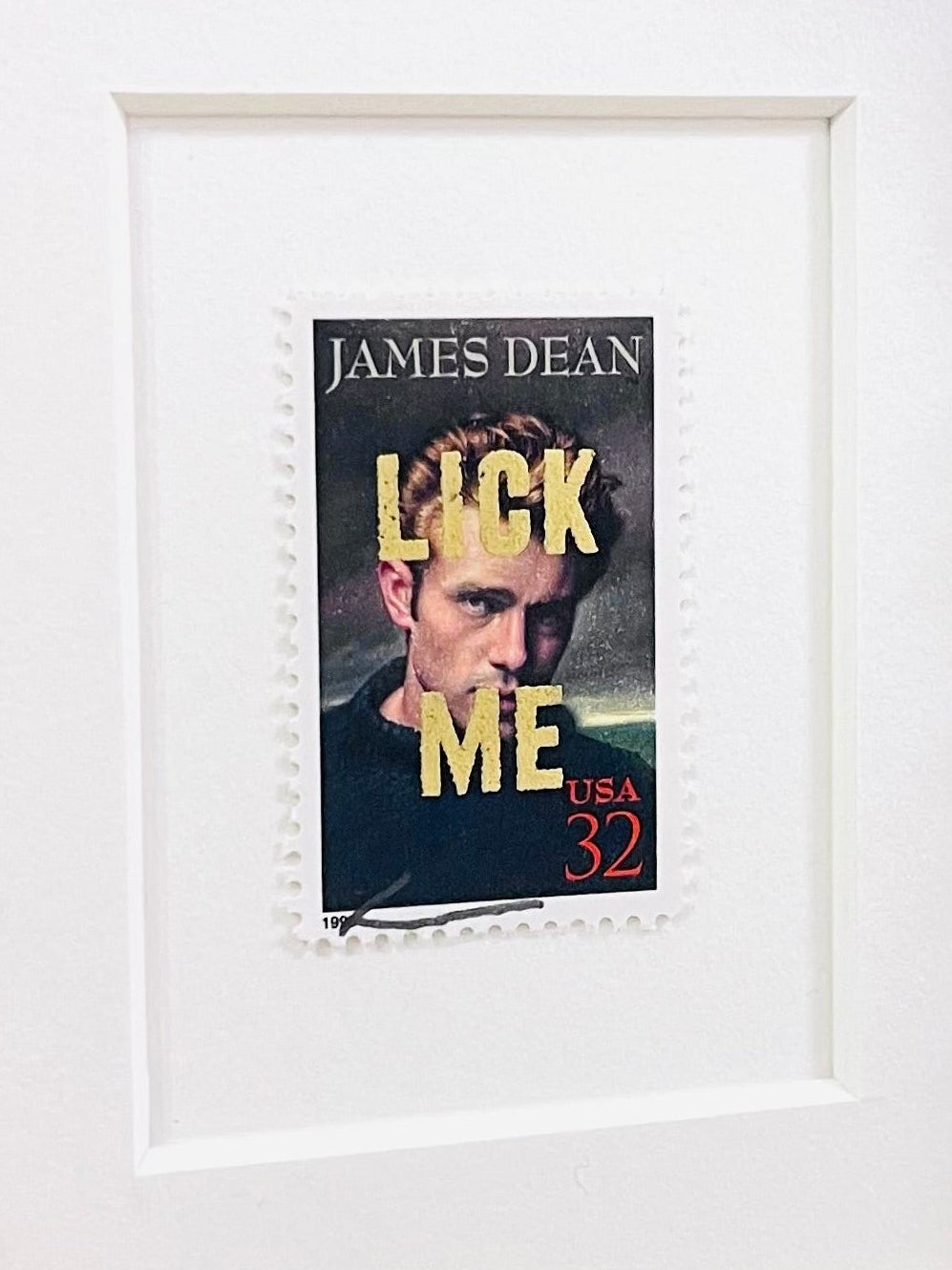 LiCK ME STAMP - GOLD