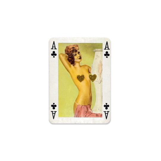 ViNTAGE AUSTRiAN PLAYiNG CARDS - GOLD GLiTTER