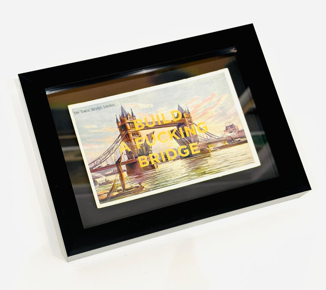 BUiLD A FUCKiNG BRiDGE POSTCARDS