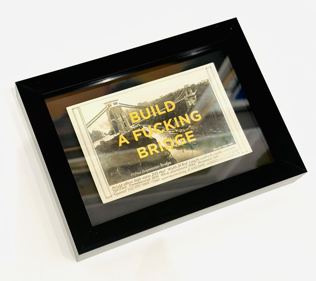BUiLD A FUCKiNG BRiDGE POSTCARDS