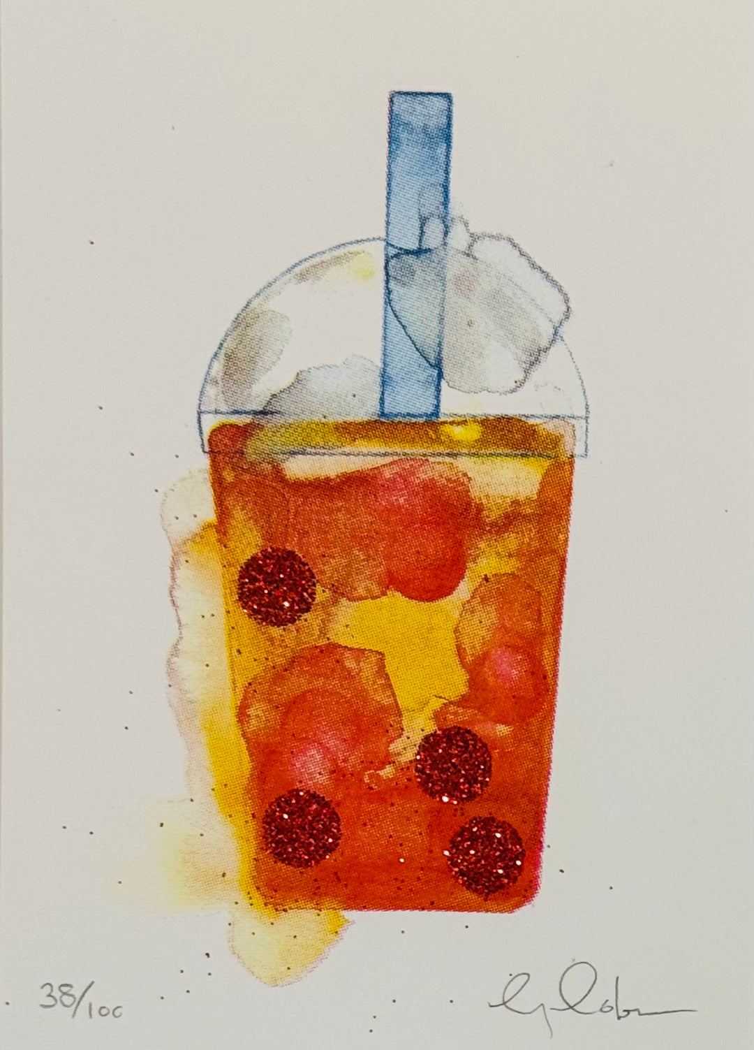 MiNi BUBBLE TEA (RED)