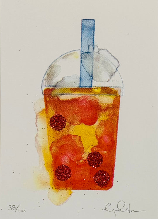 MiNi BUBBLE TEA (RED)