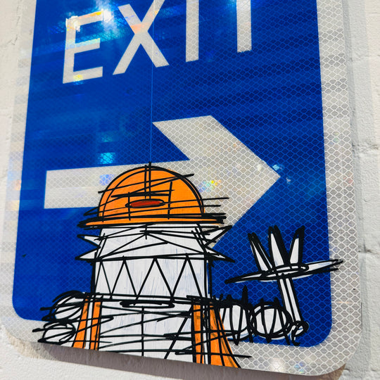 EXiT ROAD SiGN CONSTRUCTOR