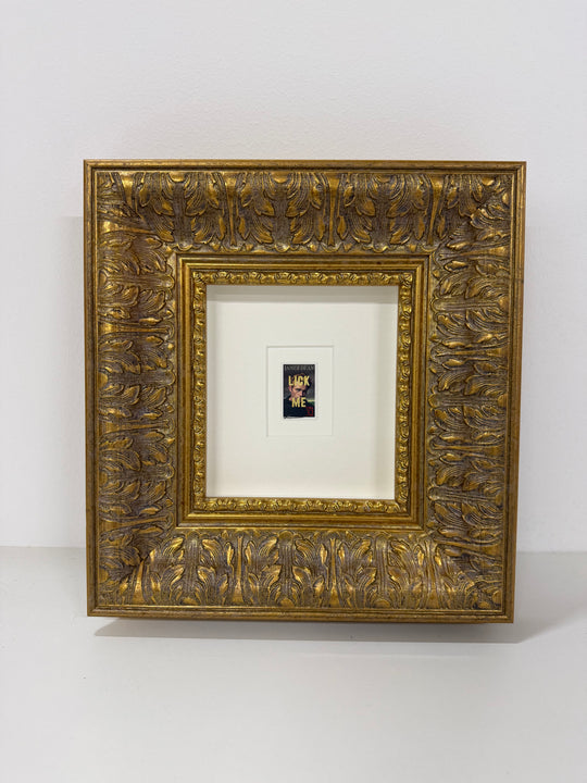 LiCK ME STAMP - GOLD