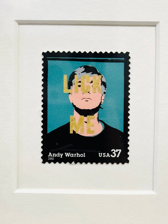 LiCK ME STAMP - GOLD