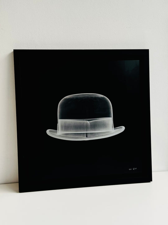SiLVER BOWLER HAT.