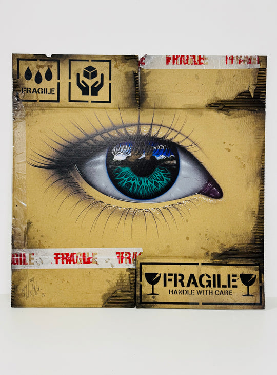 FRAGiLE - HAND FiNiSHED - TEAL