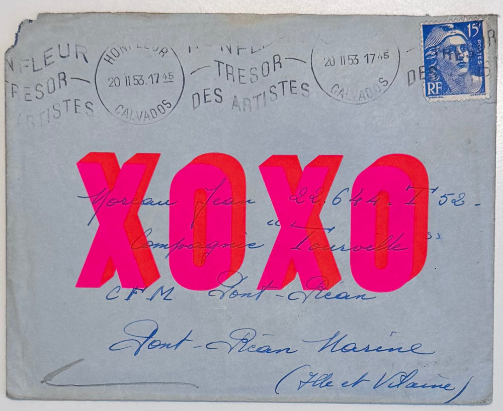 XOXO FRENCH ENVELOPES