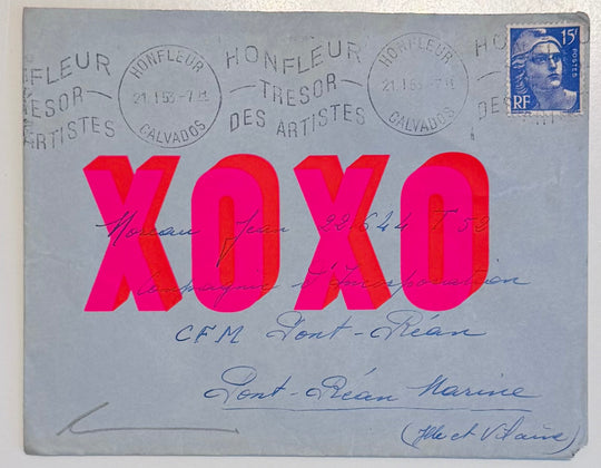 XOXO FRENCH ENVELOPES