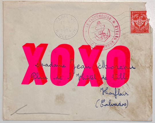 XOXO FRENCH ENVELOPES