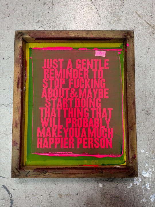 GENTLE REMiNDER SCREEN iV