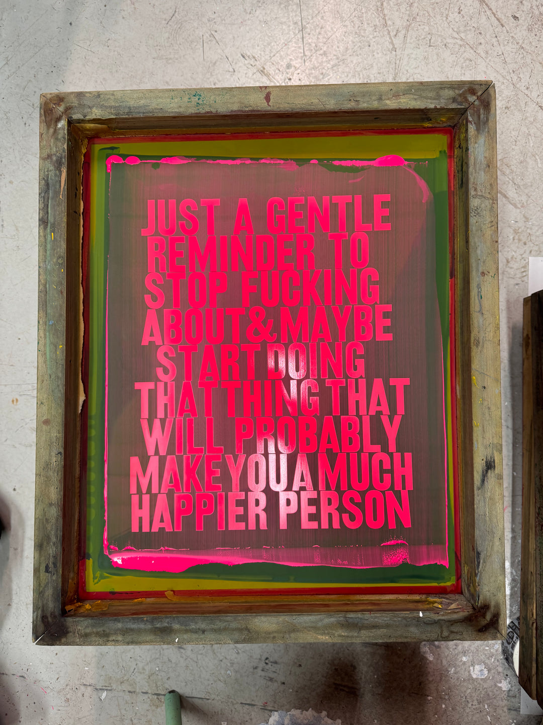 GENTLE REMiNDER SCREEN iV