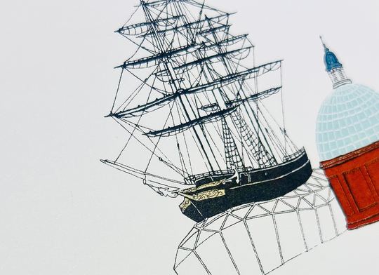 A WALK BY THE RiVER: THE CUTTY SARK & GREENWiCH FOOT TUNNEL