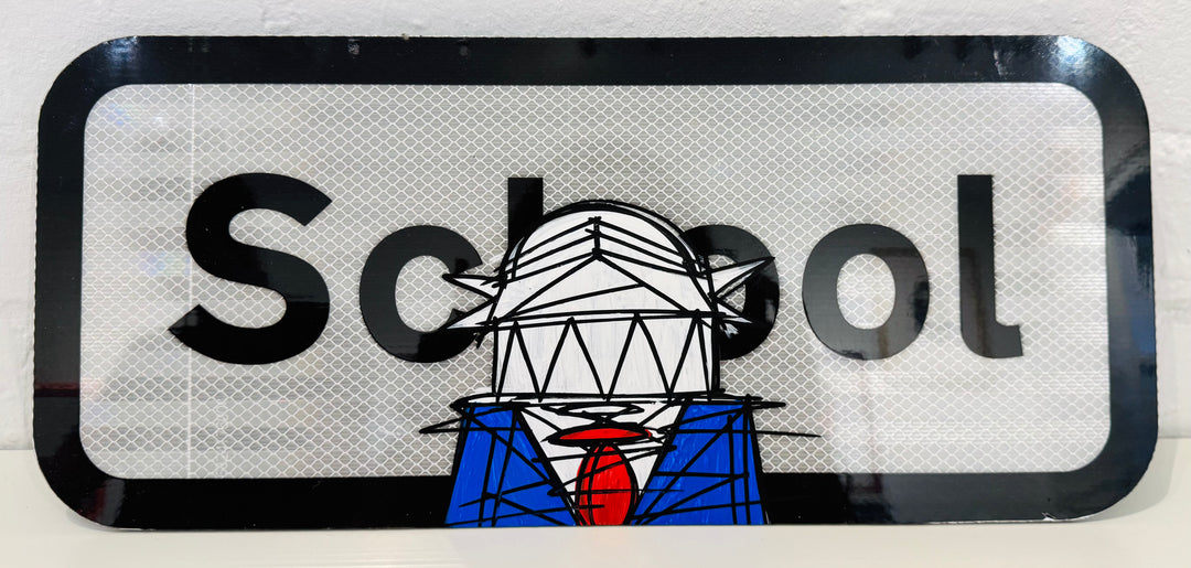 SCHOOL ROAD SiGN