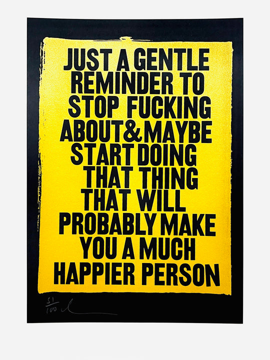GENTLE REMiNDER - GOLD