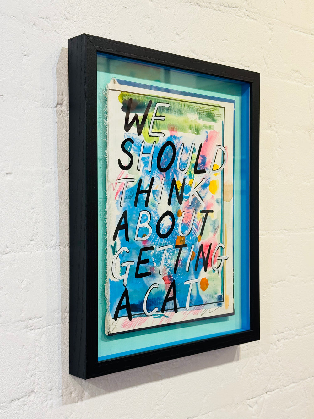 We Should Think About Getting A Cat