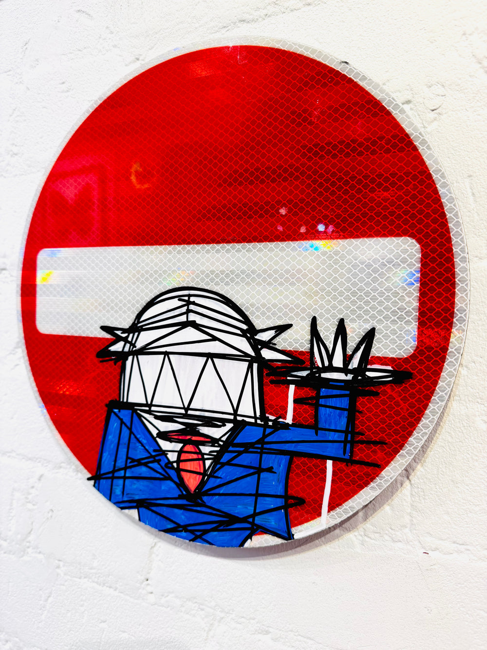 NO ENTRY - BLUE SUiT