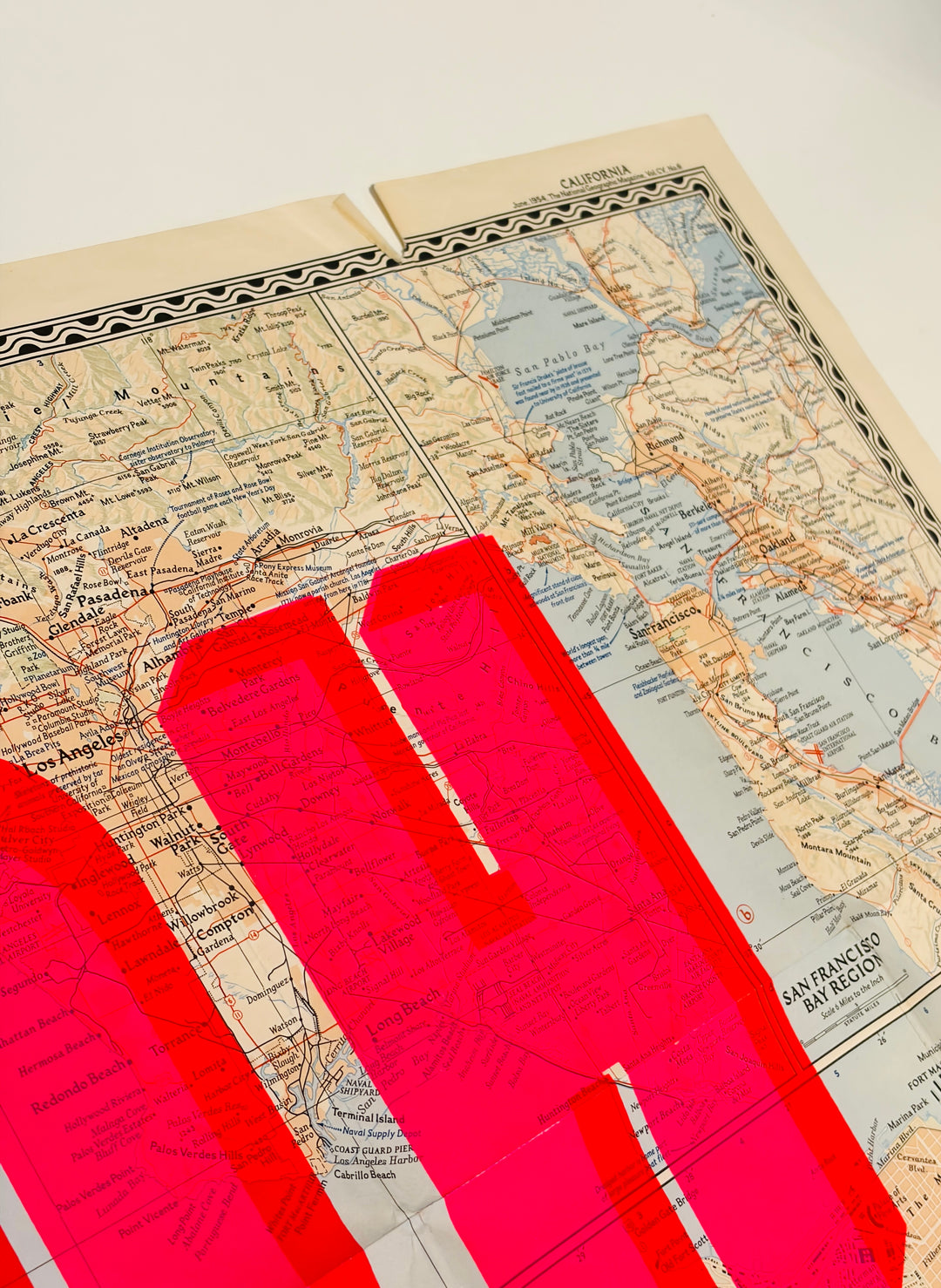 OOH LA LA ViNTAGE MAP