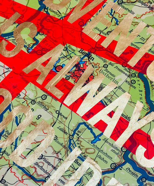 ASSORTED ADVENTURE iS ALWAYS A GOOD iDEA ViNTAGE MAPS