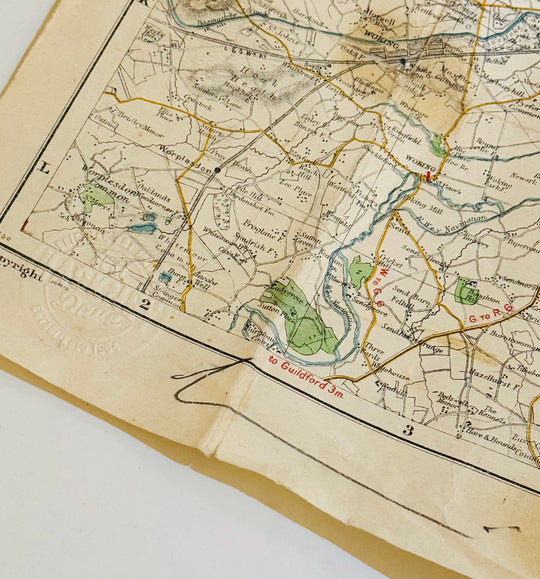 LONDON iS ALWAYS A GOOD iDEA WHiTE - LARGE ViNTAGE MAPS