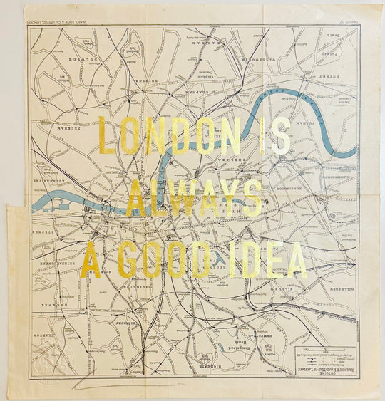LONDON iS ALWAYS A GOOD iDEA - ViNTAGE MAP