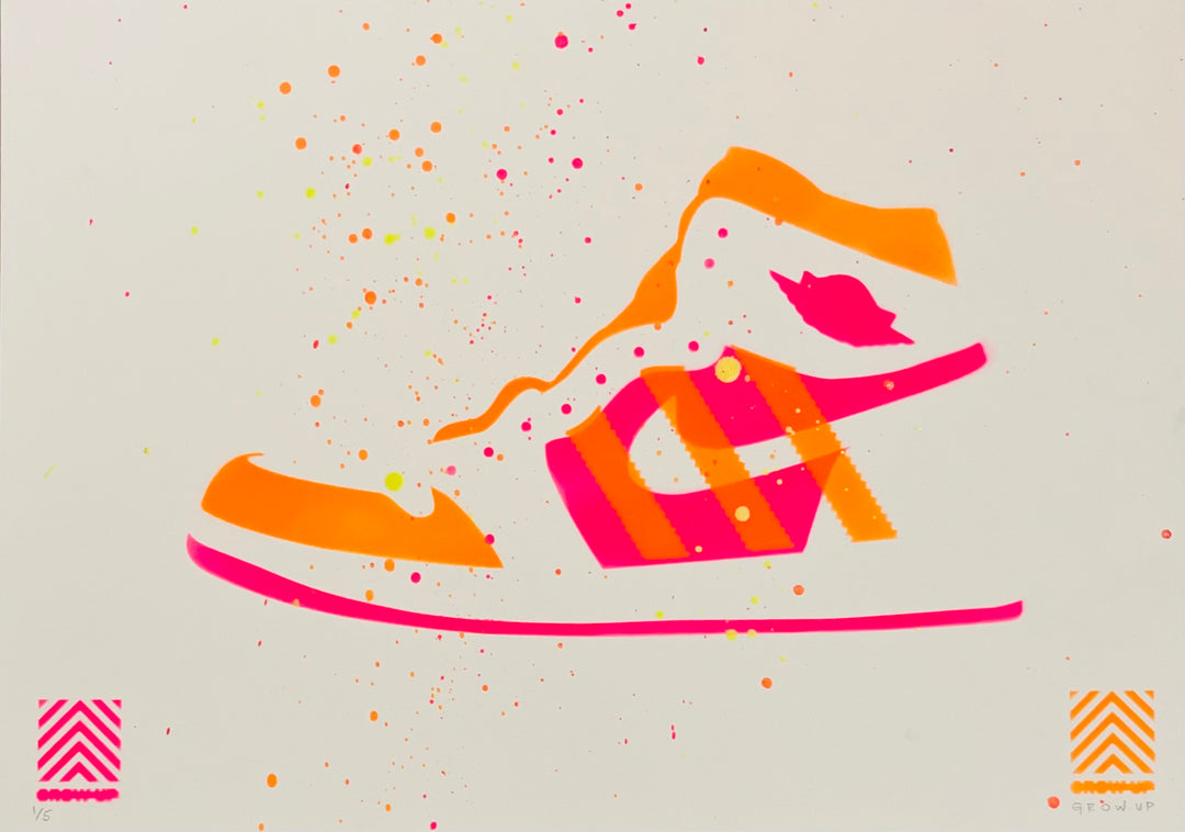 NiKE NEON (ORANGE & PiNK)
