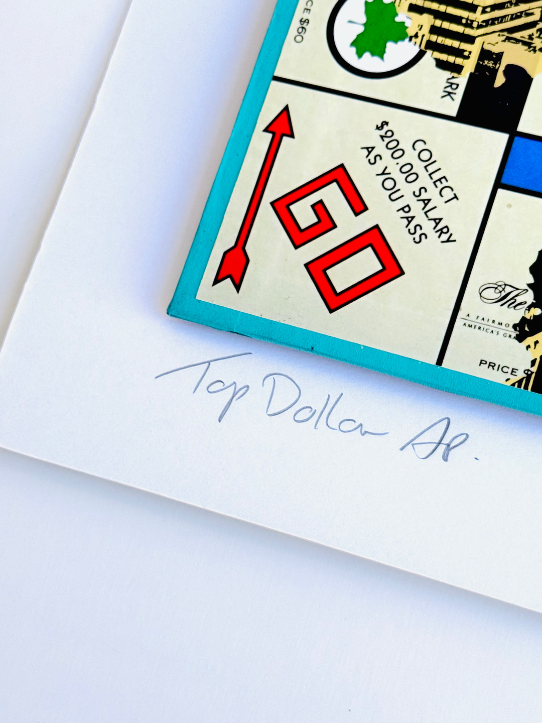 TOP DOLLAR: MONOPOLY BOARD