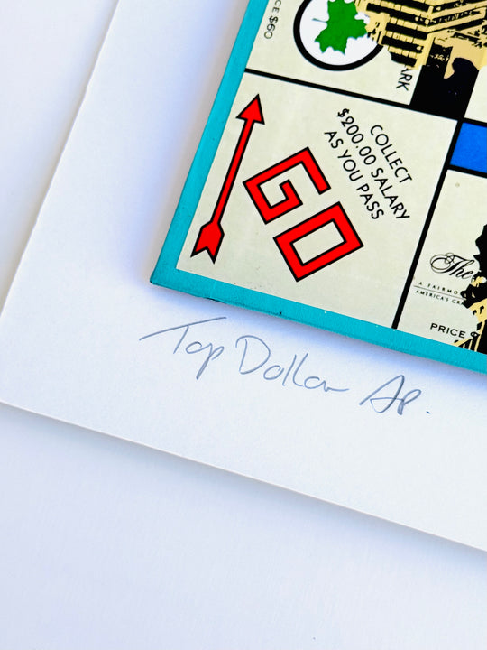TOP DOLLAR: MONOPOLY BOARD