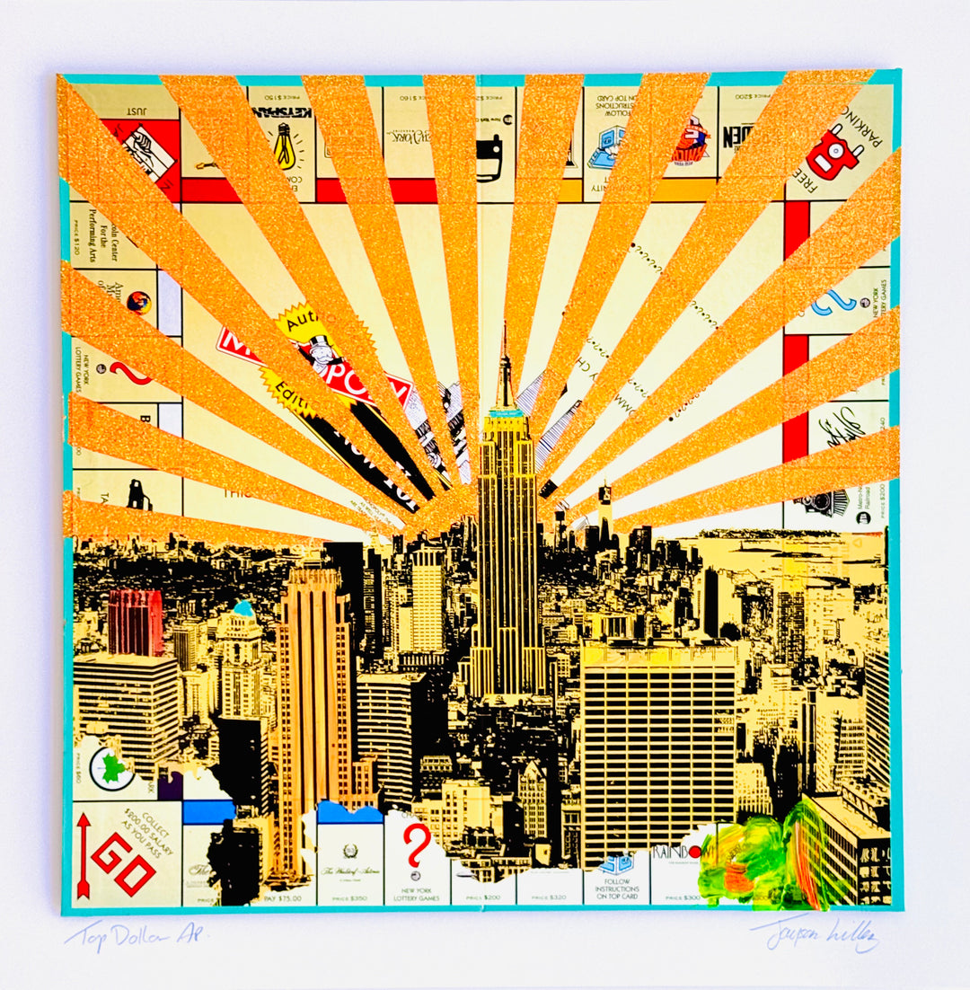 TOP DOLLAR: MONOPOLY BOARD