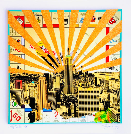 TOP DOLLAR: MONOPOLY BOARD