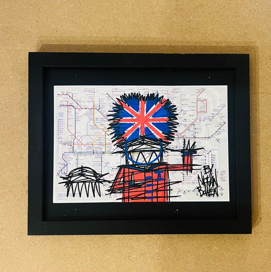 UNDERGROUND MAP BEEFEATERS